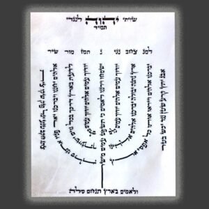 Ménora Lamnatséa'h 11*15cm